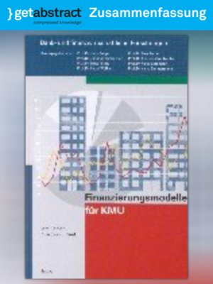 cover image of Finanzierungsmodelle für KMU (Zusammenfassung)
